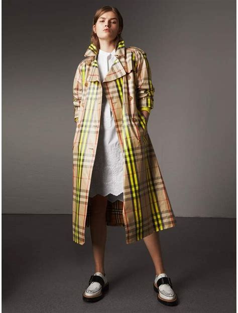 burberry oilskin jacket|burberry check trench coat.